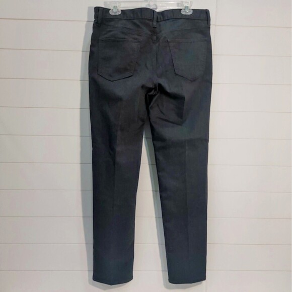 Banana Republic Mens 34x32 Travel Jean Slim Fit Pants Charcoal Heather Stretch - Picture 3 of 11